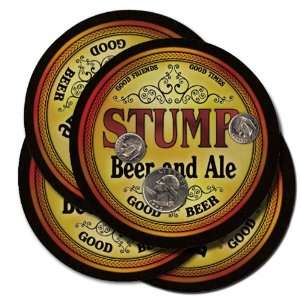  Stump Beer and Ale Coaster Set