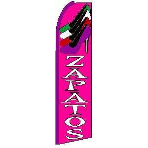  Zapatos Extra Wide Swooper Feather Flag