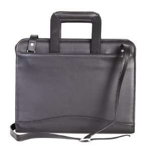 Scully Leather Zip Binder With Drop Handles Soft Plonge 96Z Organizer