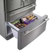 The Rangemaster fridge freezer comes with a 2 Year Parts & Labour 