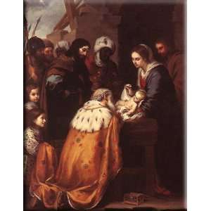  Adoration of the Magi 12x16 Streched Canvas Art by Murillo 
