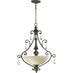  Quorum   8032 3 54   3 Light Fulton Pendant   CBZ