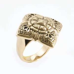  Bronzed By Barse Brocade Ring, 6 Jewelry