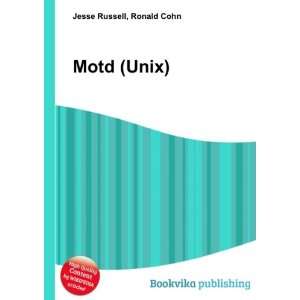  Motd (Unix) Ronald Cohn Jesse Russell Books