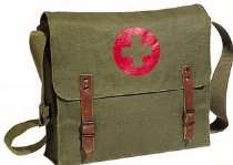 Street Gear Store   Vintage Retro Medic Messenger Bag