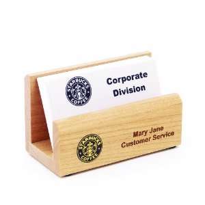  Business card holder   Maple