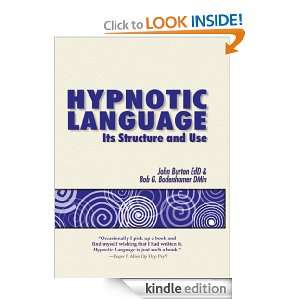 Hypnotic Language John Burton, Bob G. Bodenhamer  Kindle 