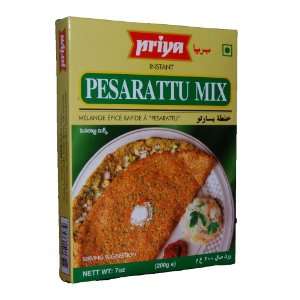 Priya Instant Pesarattu Mix 7 Oz  Grocery & Gourmet Food