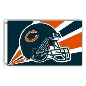  Chicago Bears 3x5 Helmet Design Flag