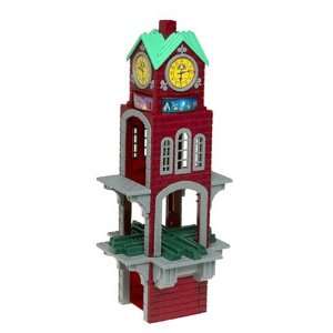    GeoTrax Rail & Road System   High Chimes Clock Tower Toys & Games