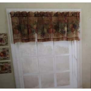    Style Selections Fruit Grove Valance 60c17
