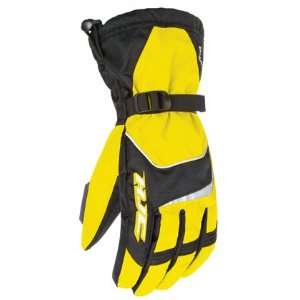  HJC STORM SNOWMOBILE GLOVES YELLOW MD Automotive