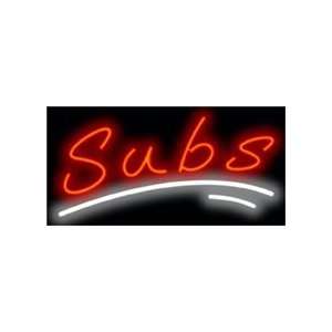  Subs Neon Sign