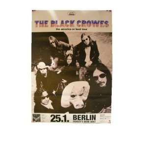  The Black Crowes Poster Berlin Crows Concert Tour 