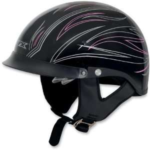   Lens Beanie Helmet , Color Pink, Size Lg, Style Pinstripe 0103 0766