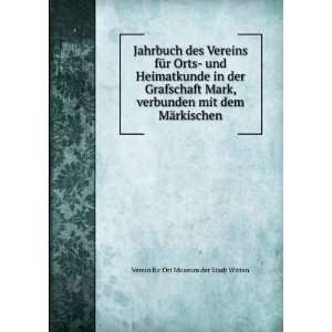  Jahrbuch des Vereins fÃ¼r Orts  und Heimatkunde in der 
