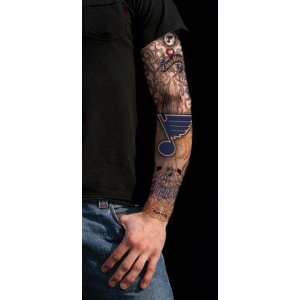  Fan Ink St. Louis Blues Tattoo Sleeve