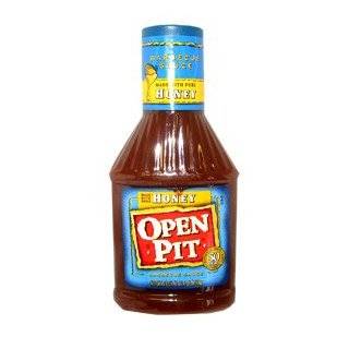   pit honey bbq sauce 18 oz 6 unit pack by open pit buy new $ 14 87 2