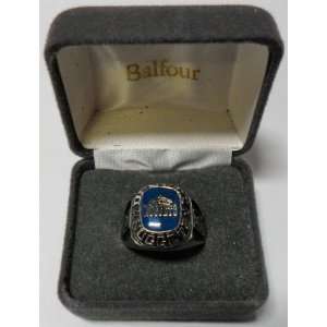  Balfour NBA Denver Nuggets Ring Size 13 White Gold 