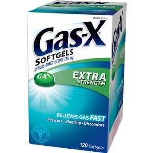  Gas X Extra Strength Anti Gas Medication, 120 Softgels 