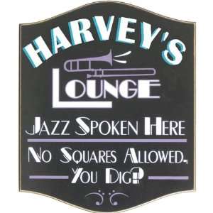  Jazz Lounge Personalized Routed 12x10 Davis & Small 