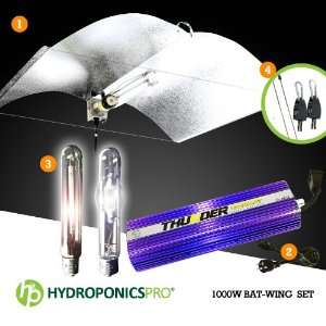  Thunder 1000w Premium Grow Kit HPS+MH Bulbs Adjustable 