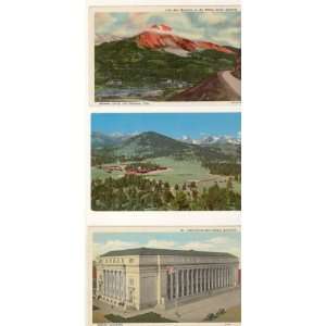  Vintage postcards, Lot #101208.3, from Colorado $5.99 