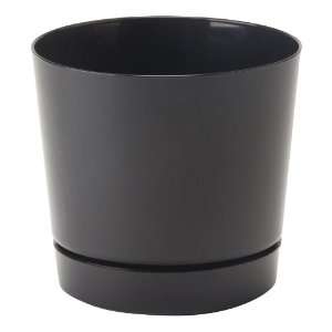  Novelty 10128 Full Depth Round Cylinder Pot, Black, 12 