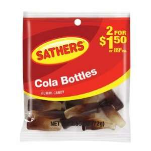 Sathers 10133 Gummi Cola Bottles   2.55 Grocery & Gourmet Food