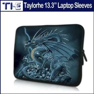  13 to 133 Laptop or Apple Macbook Sleeve blue dragon 