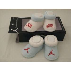 Nike Jordan Booties Girl Boy NEW Born Baby Infant 0 6 Months Black 