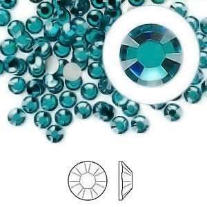   BLUE ZIRCON HOTFIX SWAROVSKI Rhinestones Crystals 10ss