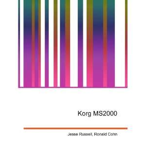  Korg MS2000 Ronald Cohn Jesse Russell Books