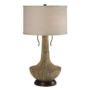 Thumprints Lighting 1121 C10 2088 Sedona 2 Light Table Lamps in Ivory 