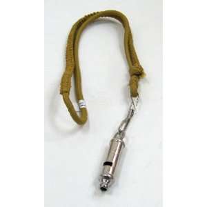  REAL SIMPLEA HANDTOOLED HANDCRAFTED POLICE WHISTLE WITH 