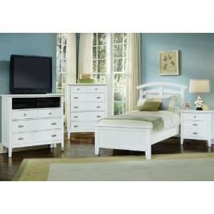   Bed Media Chest Chest and One Nightstand   BB9 559/155/922/114/115/226