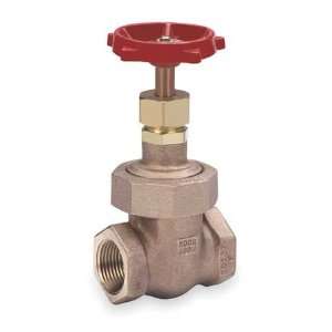  MILWAUKEE VALVE 1176 3/4 Gate Valve,3/4 In, FNPT,Bronze 