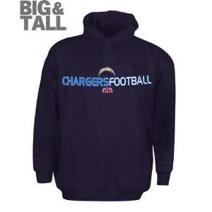  San Diego Chargers Big & Tall Dual Threat Hooded 