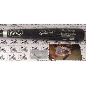  Evan Longoria Hand Signed Baseball Bat 