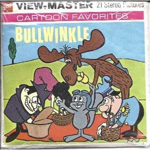  The Bullwinkle Show 3d View Master 3 Reel Packet 