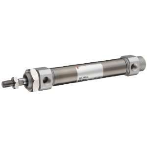 SMC CM2E40 50 Stainless Steel Air Cylinder, Round body, Double Acting 