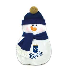 Pack of 2 MLB Kansas City Royals 22 Plush Snowman Pillows 