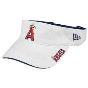  New Era Anaheim Angels White Bullpen Visor Sports 