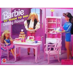  Barbie So Much To Do Dining Room Playset (1995 Arcotoys 