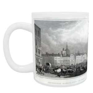  Smithfield Market from the Barrs, engraved   Mug 