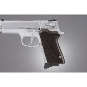  Hogue S&W 3913 series Rosewood Checkered 13911
