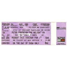  May 26th 2004 Peter Frampton Full Concert ticket 