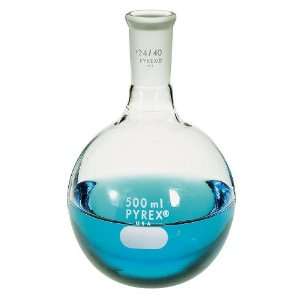 PYREX Brand 4320 round bottom flask; 1000 mL, pack of 1  
