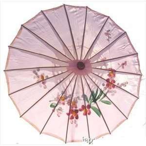   Japanese Chinese Umbrella Parasol 22in Pink 157 1