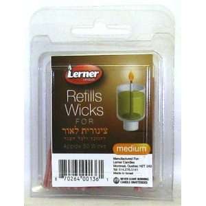  Refill Wicks For Oil Candle MEDIUM   50 Ct.